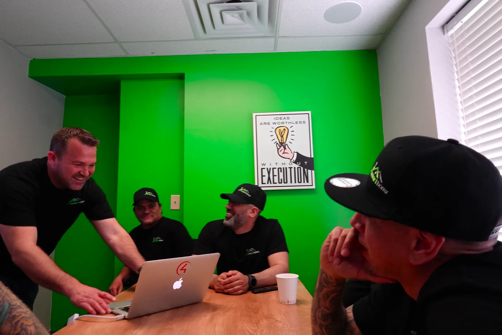 Smart Homz founder Dave LaMere with his team