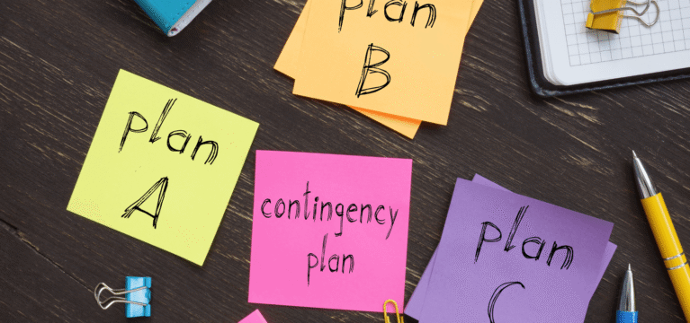 safe business with contingency plan